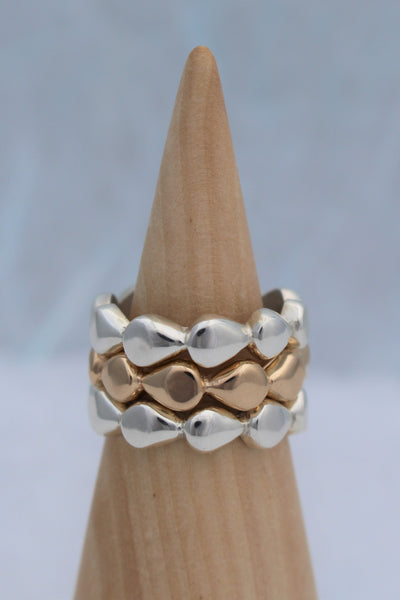 Gold Droplets Ring