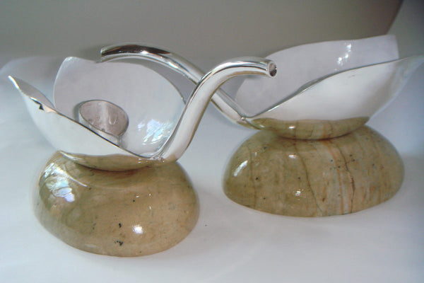Swan Candle Holders